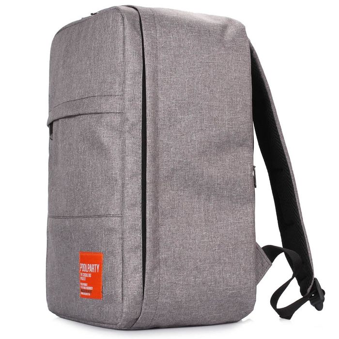 Рюкзак для ручного багажного пулучного центру сірий купити недорого в Ти Купи
