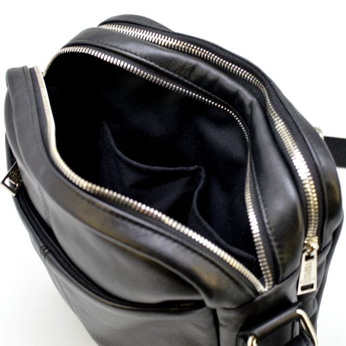 Мужская кожаная черная сумка TARWA ga-60121-3md купить недорого в Ты Купи