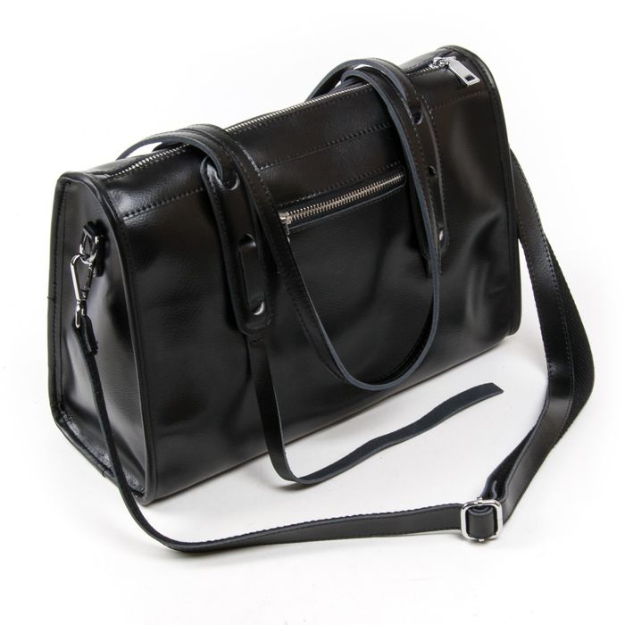 Жіноча шкіряна сумка ALEX RAI 05-01 8797 black купити недорого в Ти Купи