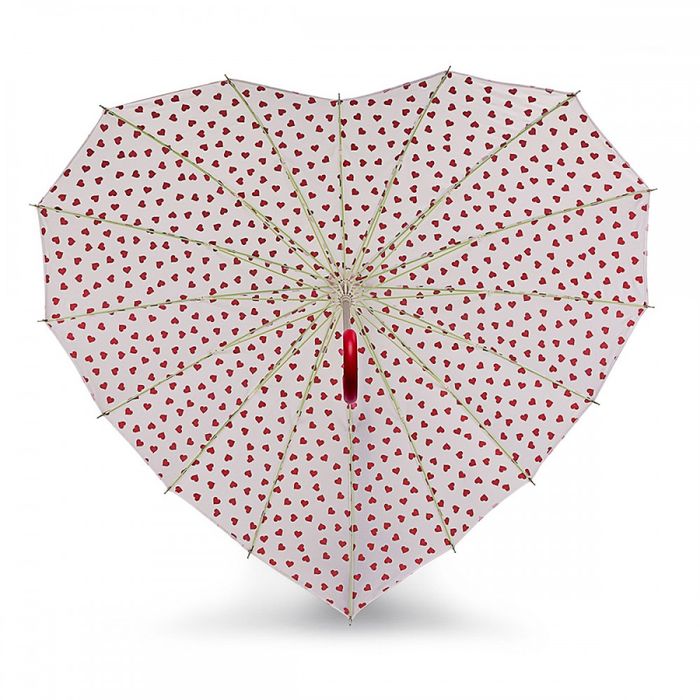 Зонт женский механический Fulton L909-041031 Heart Walker-1 Mini Hearts (Меняет цвет) купить недорого в Ты Купи