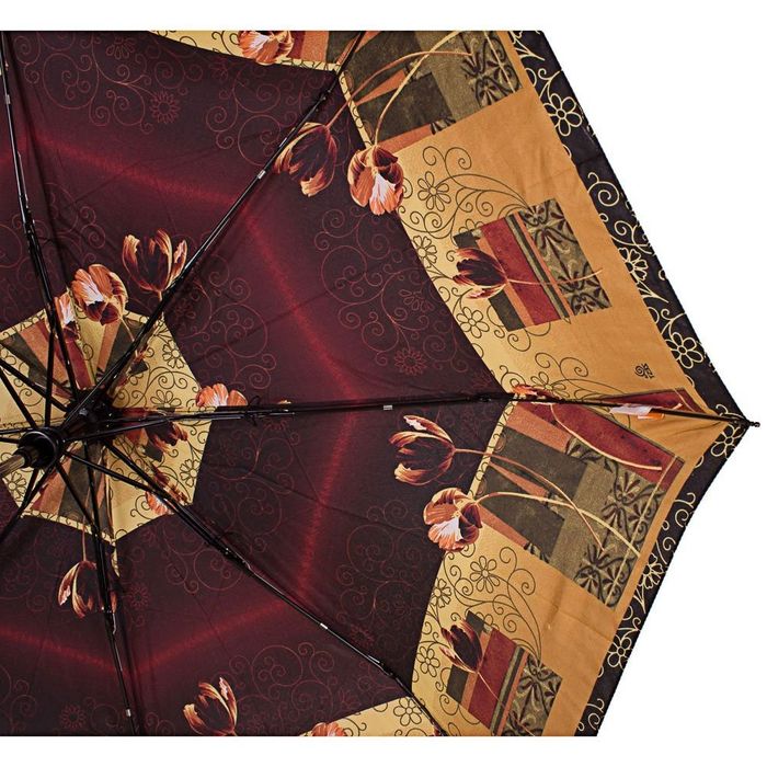 Зонт женский модный полуавтомат AIRTON бордовый купить недорого в Ты Купи
