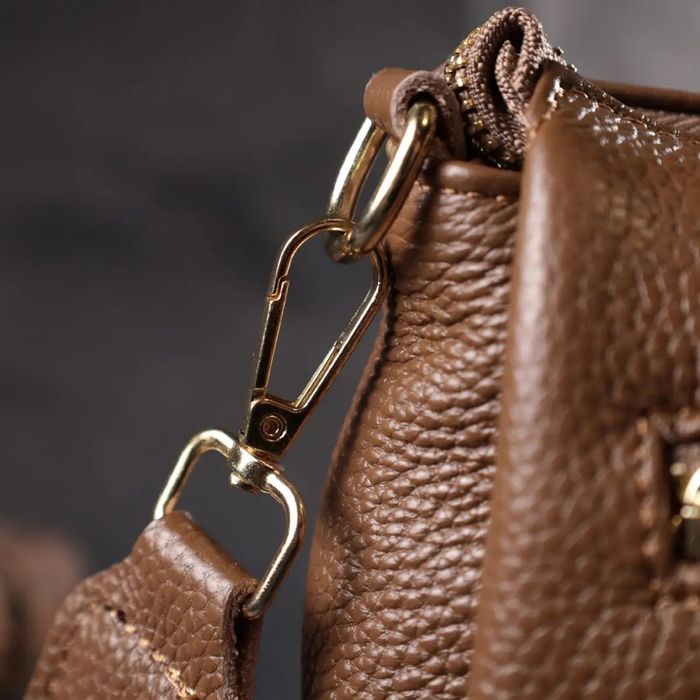Молодежная женская кожаная сумка через плечо Vintage 22288 купить недорого в Ты Купи