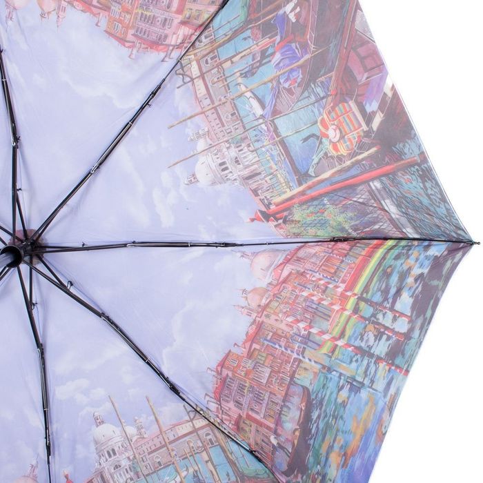 Женский разноцветный зонт автомат с рисунком ZEST купить недорого в Ты Купи