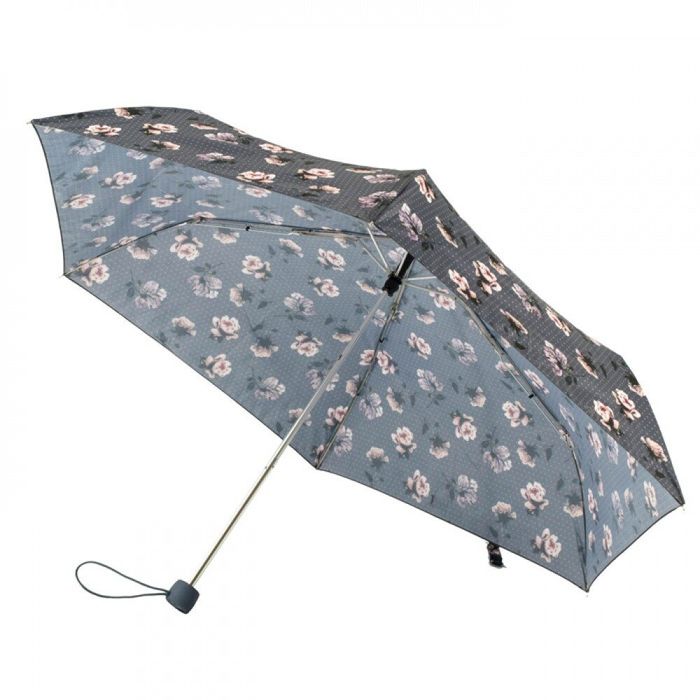 Механічна жіноча парасолька Fulton Superslim-2 L553 Flower Press (Гербарій) купити недорого в Ти Купи