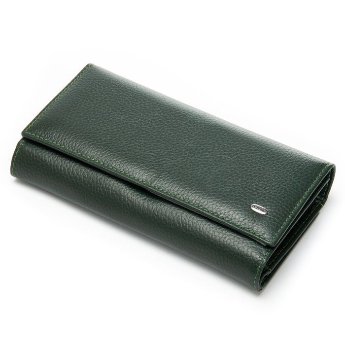 Женский кожаный кошелек Bright DR. BOND W46 green купить недорого в Ты Купи