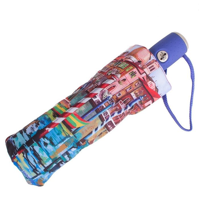 Жіночий різнокольоровий парасолька автомат з малюнком ZEST купити недорого в Ти Купи