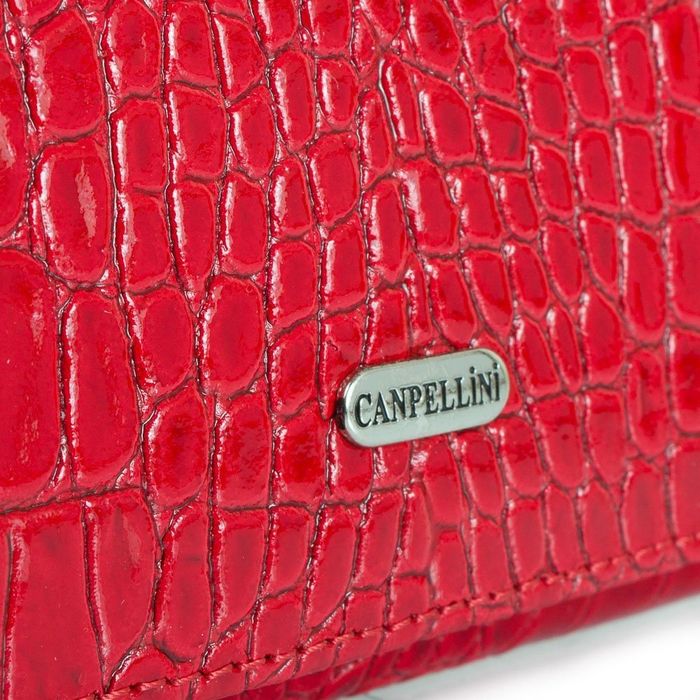 Жіночий шкіряний червоний гаманець CANPELLINI SHI2037-142 купити недорого в Ти Купи