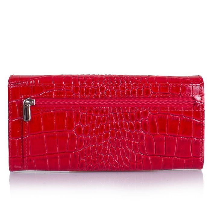 Женский кожаный красный кошелек CANPELLINI SHI2037-142 купить недорого в Ты Купи