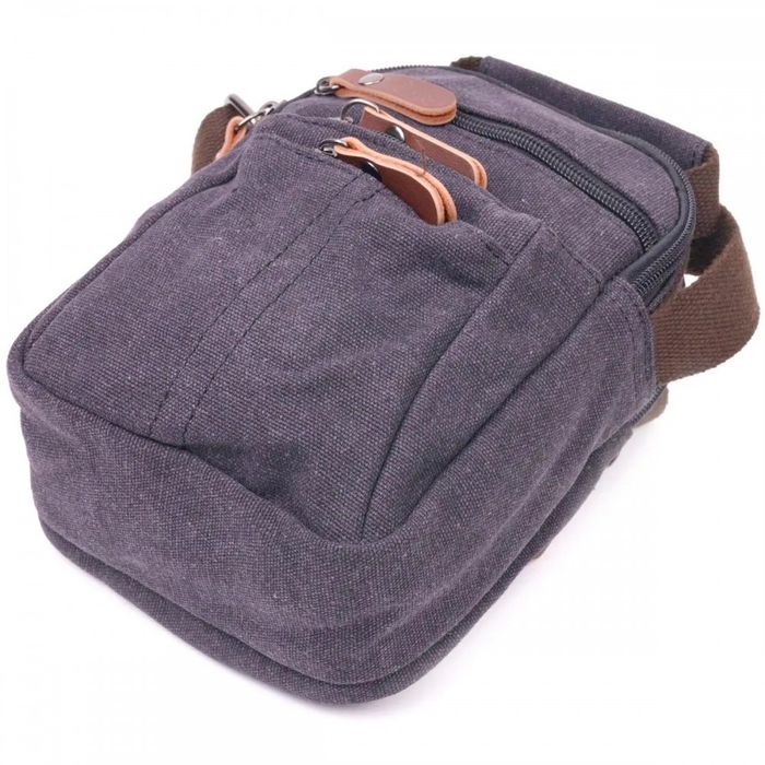Мужская тканевая сумка через плечо Vintage 21243 купить недорого в Ты Купи
