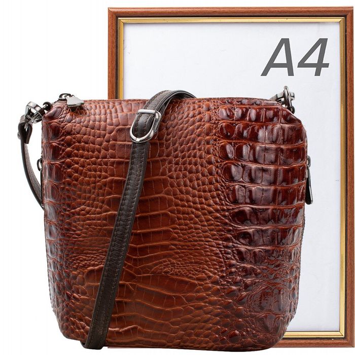 Жіноча шкіряна сумка DESISAN (SHI1484-587) купити недорого в Ти Купи