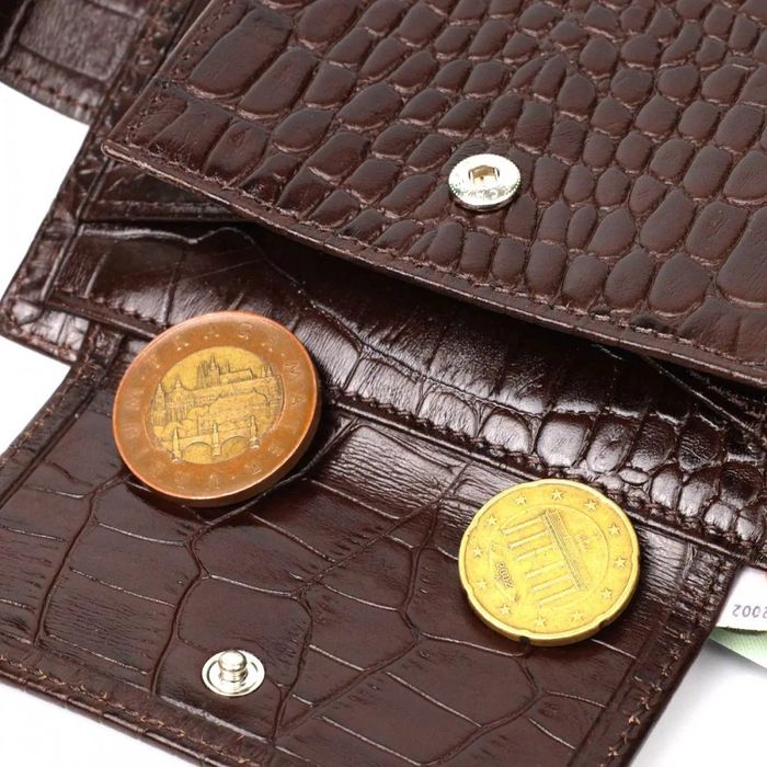 Кожаный мужской турецкий кошелек BOND 21998 купить недорого в Ты Купи