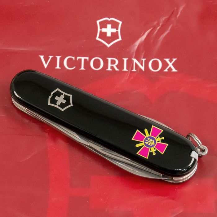 Складной нож Victorinox SPARTAN ARMY Эмблема СВ ВСУ 1.3603.3_W0020u купить недорого в Ты Купи