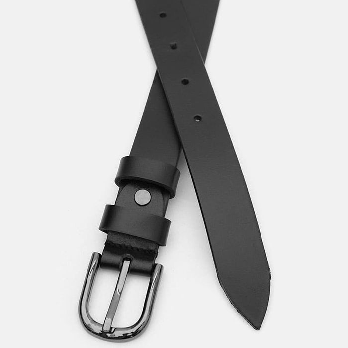 Женский кожаный ремень Borsa Leather 100v1genw35-black купить недорого в Ты Купи