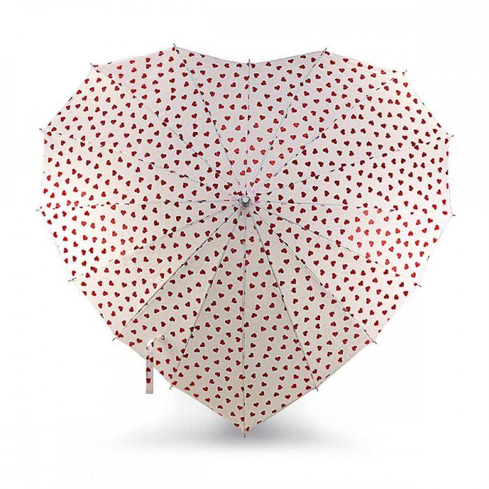 Зонт женский механический Fulton L909-041031 Heart Walker-1 Mini Hearts (Меняет цвет) купить недорого в Ты Купи