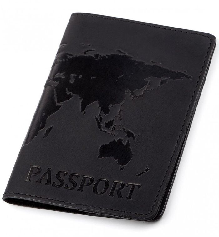 Обкладинка для паспорта SHVIGEL 13921 Чорний купити недорого в Ти Купи
