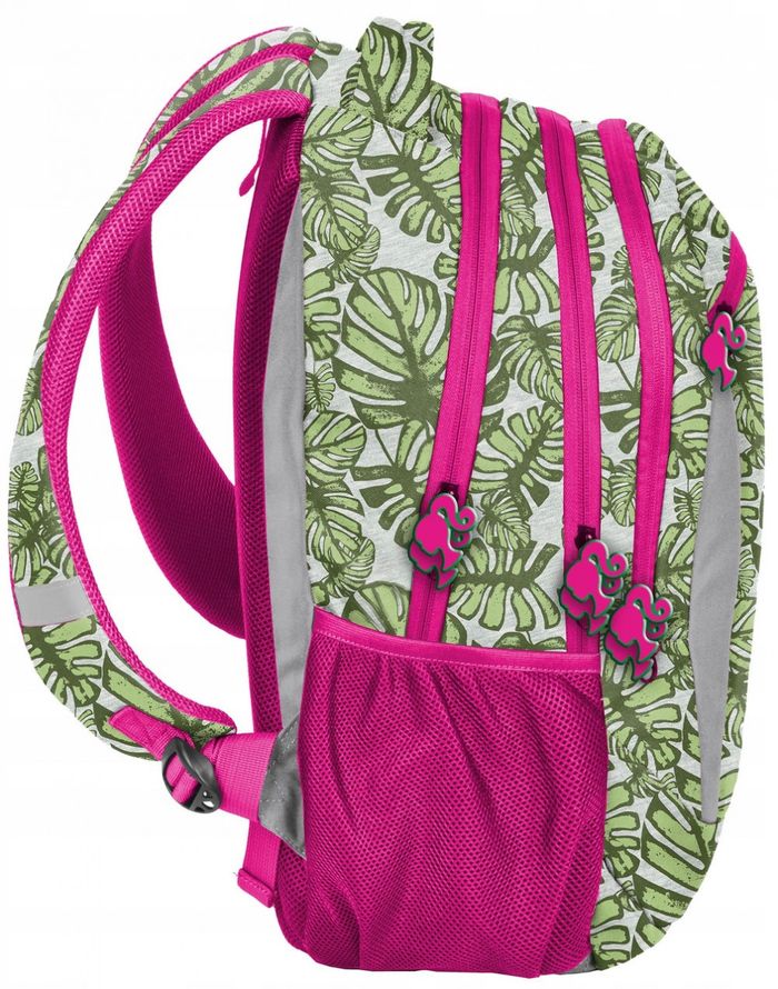 Женский городской рюкзак 25L Paso Barbie Tropical Leaves BAL-2808 купить недорого в Ты Купи