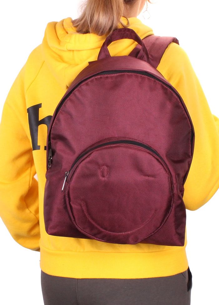 Молодежный рюкзак POOLPARTY smile-backpack-marsala купить недорого в Ты Купи