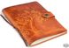 Шкіряний блокнот ручної роботи Gato Negro Tree помаранчевий