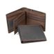 Портмоне коричневое винтажное Tiding Bag M39-FA26-1DB