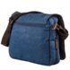 Чоловіча текстильна синя сумка Vintage 20189