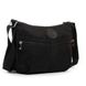 Женская летняя тканевая сумка Jielshi 3596 black