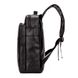Мужской черный рюкзак Polo Vicuna 5513-BL