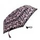 Міні парасолька жіноча механічна Fulton L501-041093 Tiny-2 OTT Leopard (Леопард), Чорний