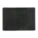 Черная обложка для паспорта из кожи HiArt PC-02-S19-4205-T001 Черный