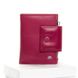 Жіночий компактний гаманець Classic шкіра DR. BOND WS-5 plum-red