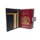 Шкіряна обкладинка для паспорта Visconti rb75 blk m