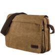 Чоловіча текстильна коричнева сумка Vintage 20190 купити недорого в Ти Купи