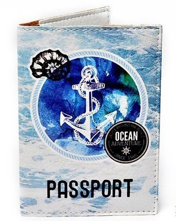 Обложка для паспорта «Якорь» PASSPORTY 113 купить недорого в Ты Купи