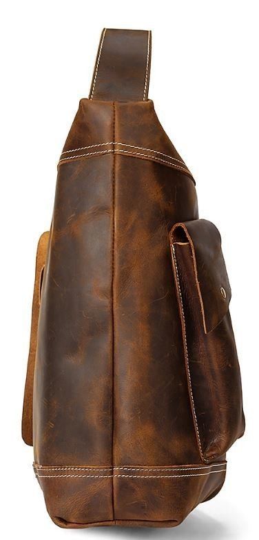 Чоловіча шкіряна сумка над плечем Vintage 14782 купити недорого в Ти Купи