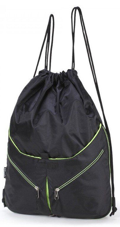 Спортивний рюкзак-мішок з болонєвій міцної тканини Dolly 837 купити недорого в Ти Купи