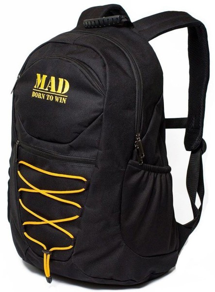 Міський рюкзак MAD «ACTIVE» 25 л чорний купити недорого в Ти Купи