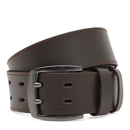 Мужской кожаный ремень Borsa Leather 115v1fx116-brown купить недорого в Ты Купи