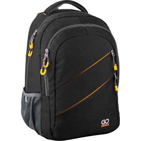 Подростковый рюкзак GoPack City унисекс 27 л чёрный Yellow (GO20-110XL-1) купить недорого в Ты Купи