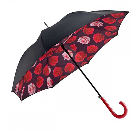 Зонт-трость женский механический Fulton L754-041260 Bloomsbury-2 Floating Roses (Плавающие розы) купить недорого в Ты Купи