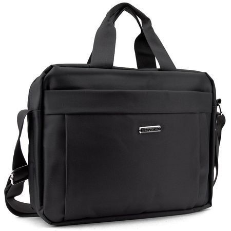 Сумка-портфель чоловіча текстильна для ноутбука 13' та документів Tiding Bag M56-3813A купити недорого в Ти Купи
