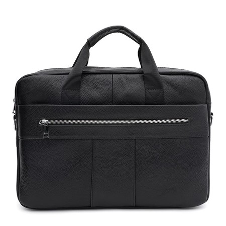 Мужская кожаная сумка - портфель Keizer K17068bl-black купить недорого в Ты Купи