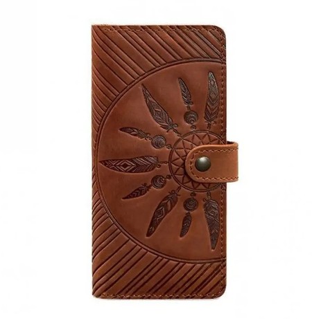 Жіночий шкіряний гаманець 7.0 Інді світло-коричневий BN-PM-7-K-KR-LS купити недорого в Ти Купи
