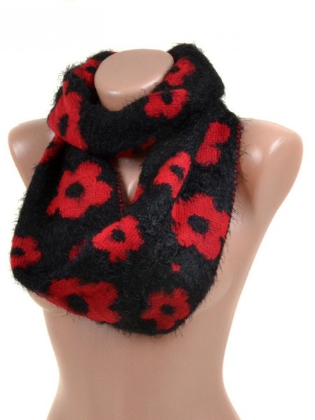 Жіночий шарф-хомут віскоза M0449 brown купити недорого в Ти Купи