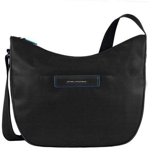 Жіноча чорна сумка Piquadro Aki (BD3290AK_N) купити недорого в Ти Купи