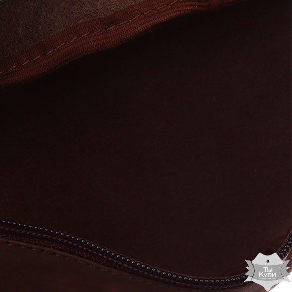 Чоловіча шкіряна коричнева сумка на пояс Valenta ВС1414610 купити недорого в Ти Купи