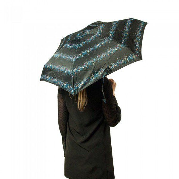 Женский механический зонт Fulton Tiny-2 L501 - Star Stripe купить недорого в Ты Купи
