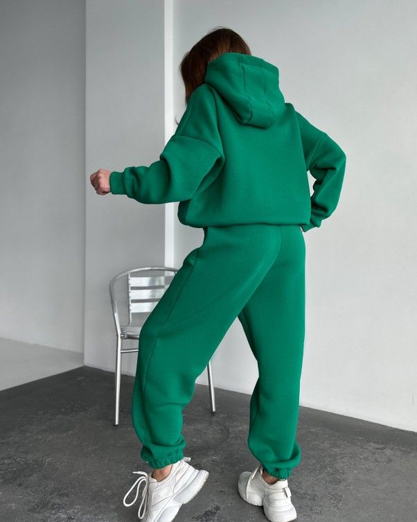 Спортивний костюм ISSA PLUS SA-499 S/M зелений купити недорого в Ти Купи
