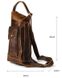 Мужская кожаная сумка через плечо Vintage 14782
