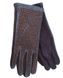 Женские стрейчевые перчатки чёрные 188s2 M