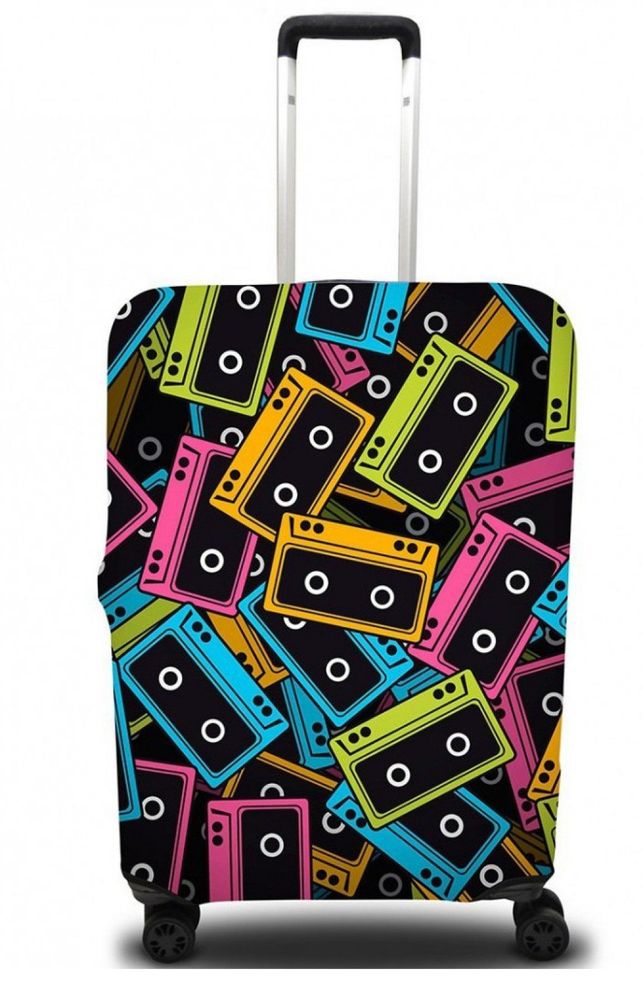 Защитный чехол для чемодана Coverbag дайвинг c рисунком 0401 L купить недорого в Ты Купи