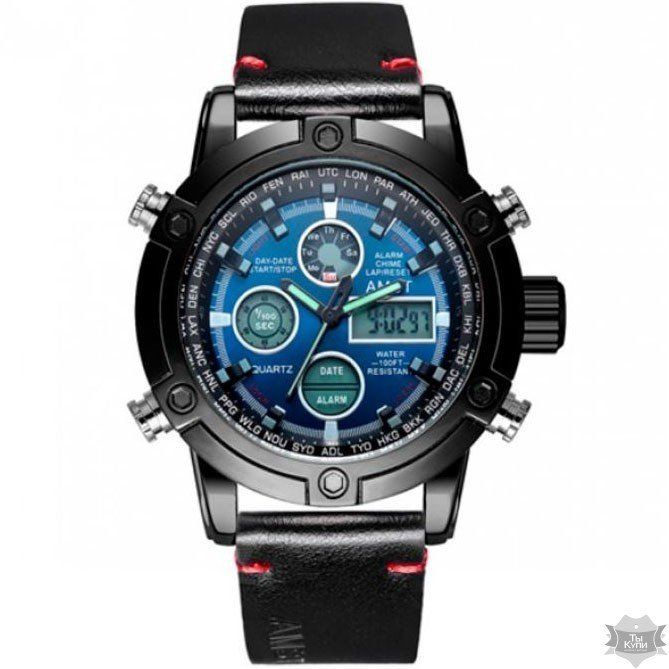 Чоловічий наручний годинник AMST Mountain Blue (1240) купити недорого в Ти Купи